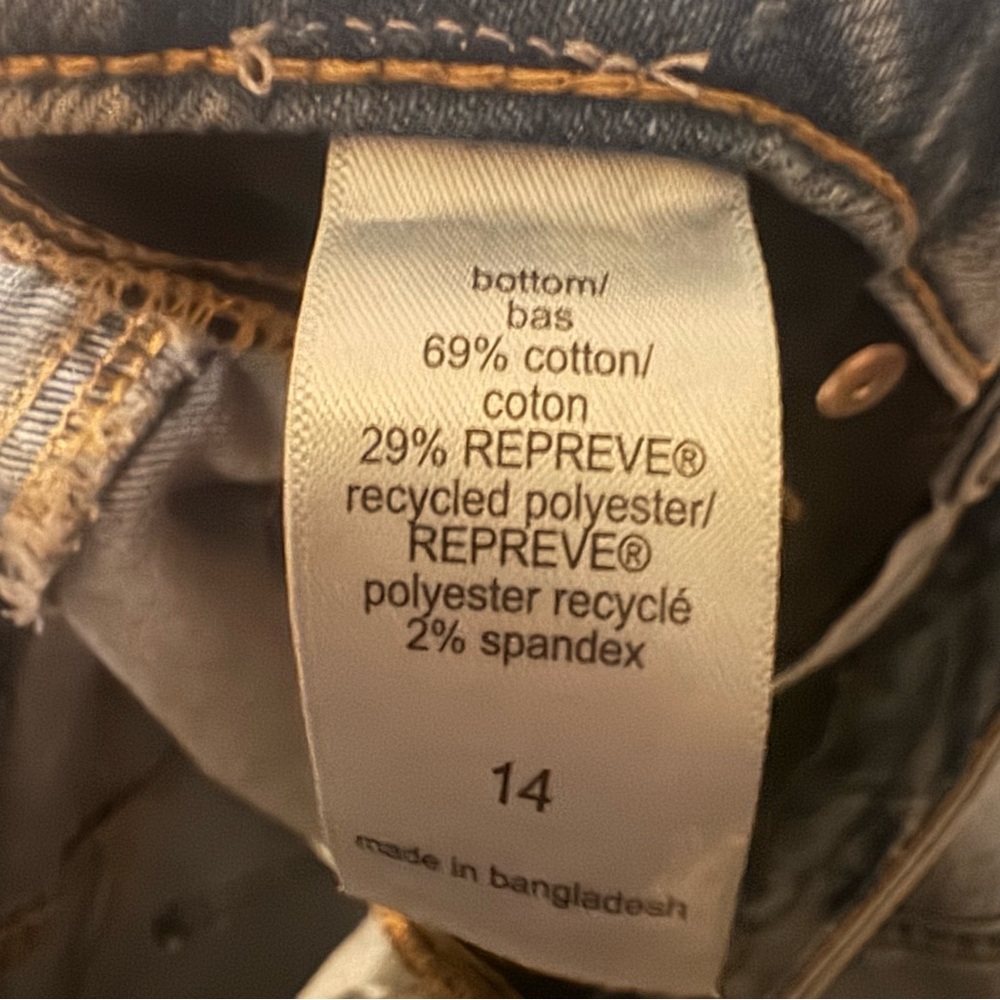 NWOT Maurice’s M Jeans Everflex™ Bermuda High Rise 8in Short size 14 - Picture 12 of 13